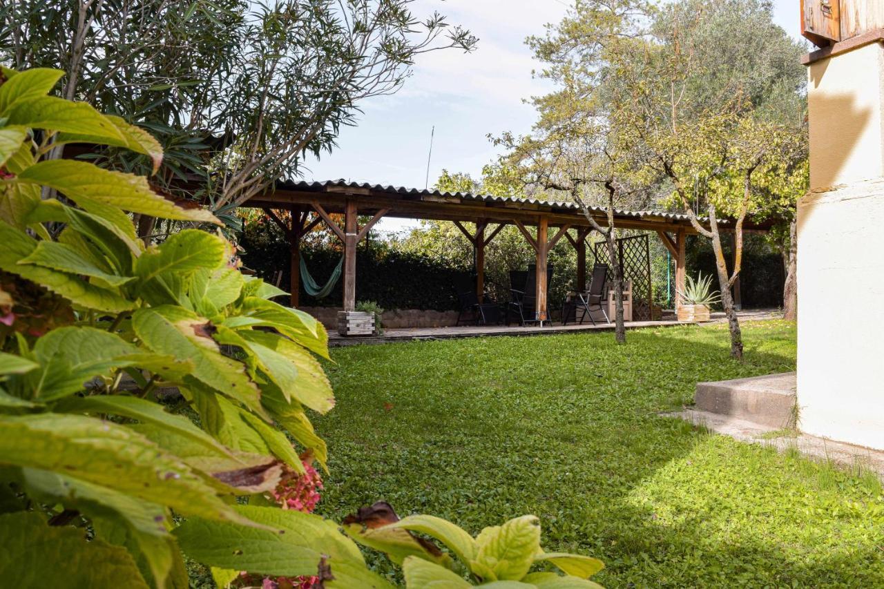 Can Camps Besalu Casa Planta Baja Con Jardin Exteriér fotografie