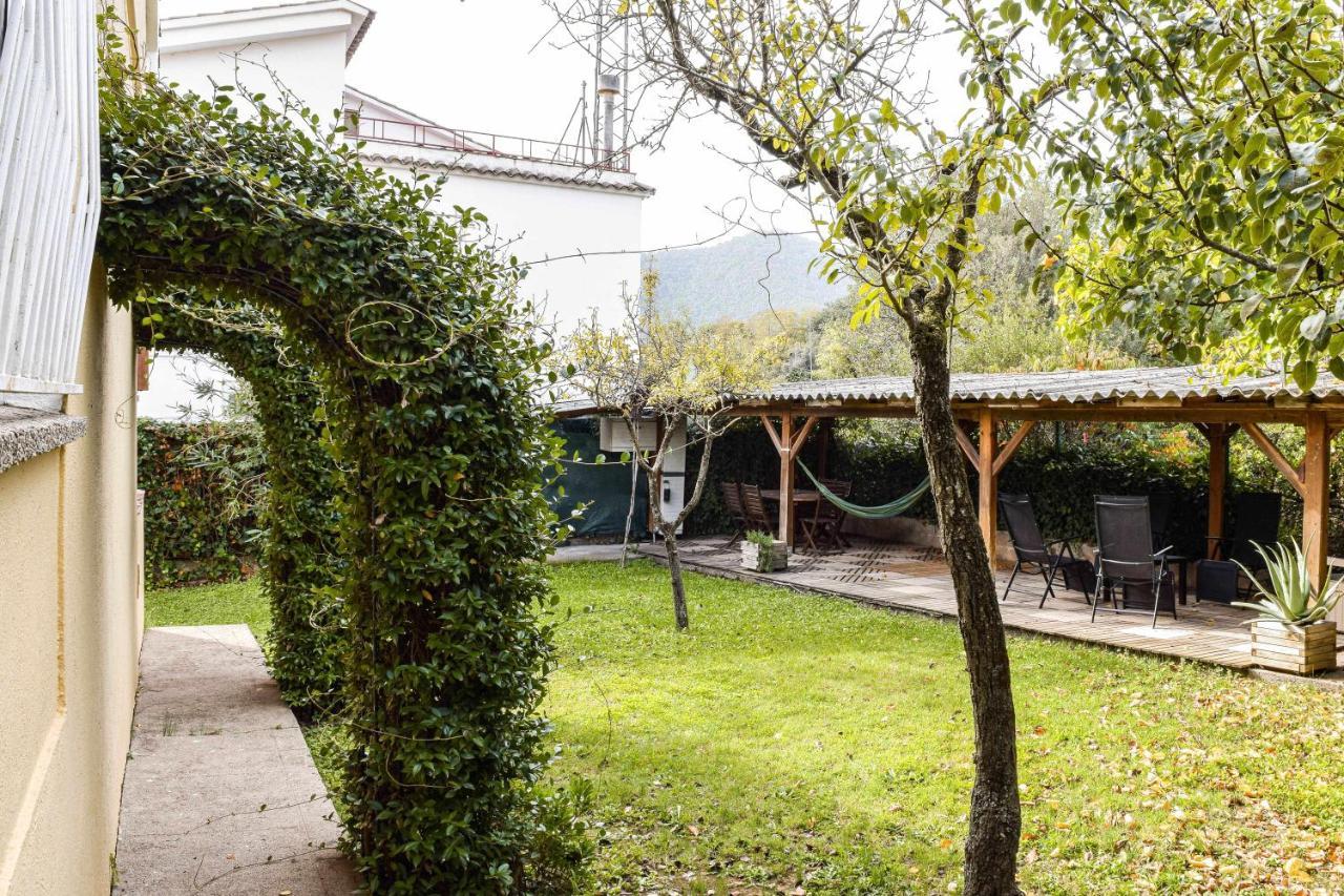 Can Camps Besalu Casa Planta Baja Con Jardin Exteriér fotografie